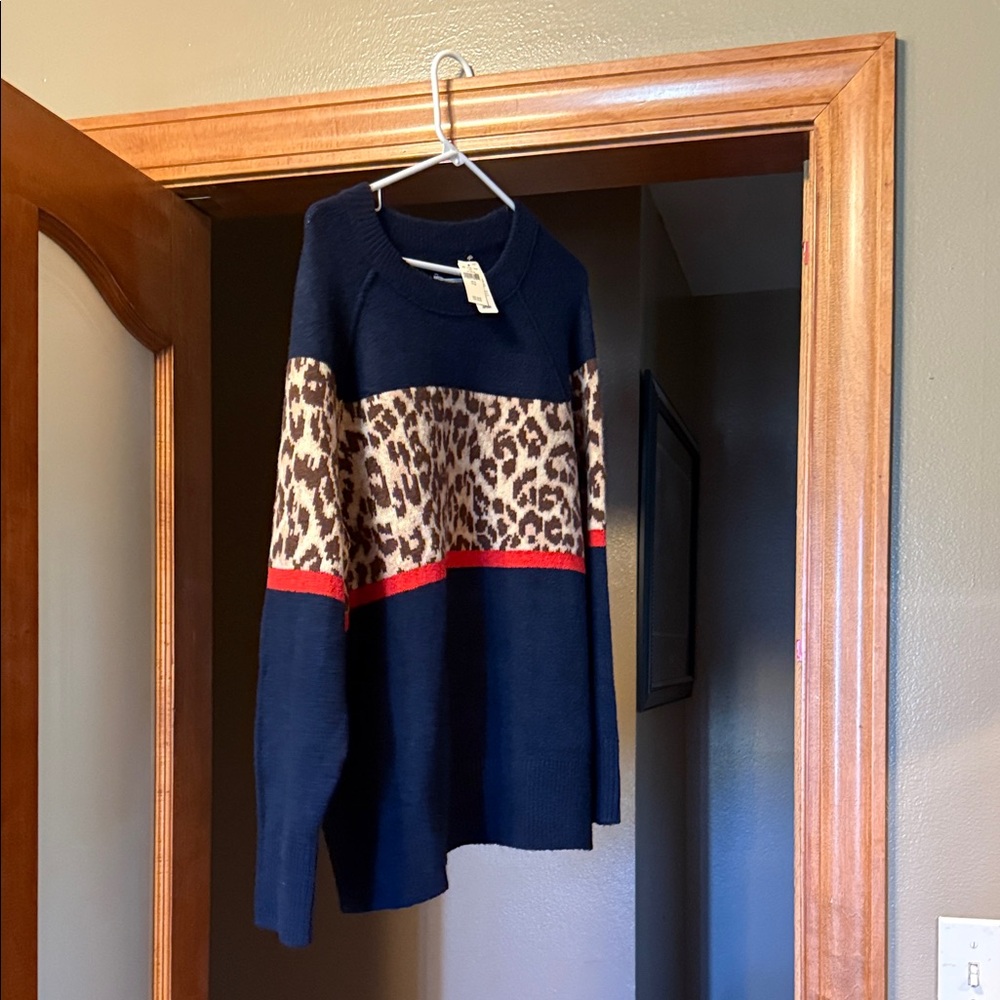 Aerie Navy Sweater